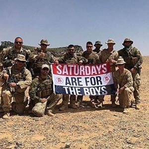 🆓🇺🇸 Barstool Sports Saturdays R For The Boys Mancave patriotic American flag